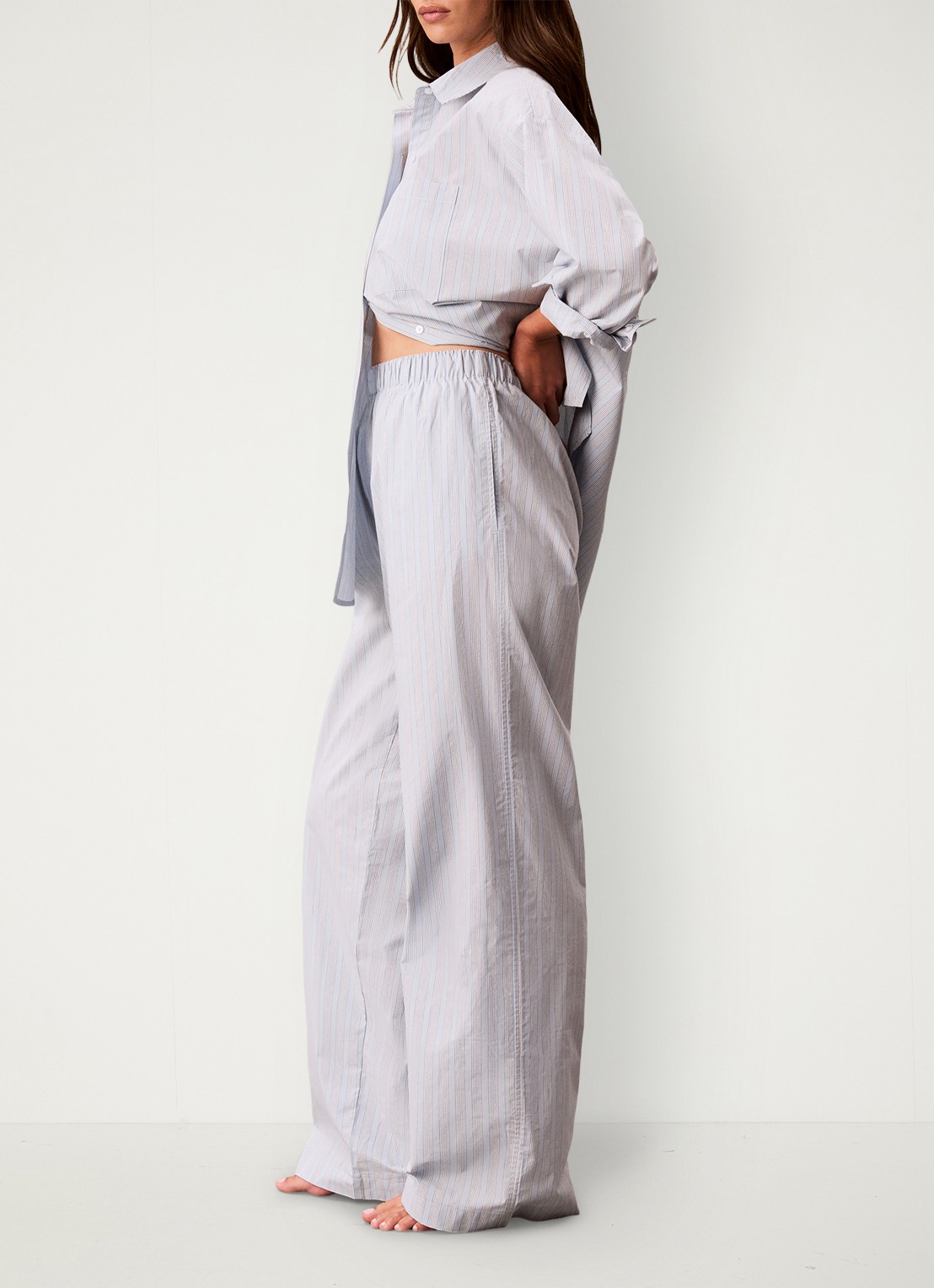 Calvin Klein Pyjamabroek met logoband - detail 3 bespoke stripe+plein air-4i8