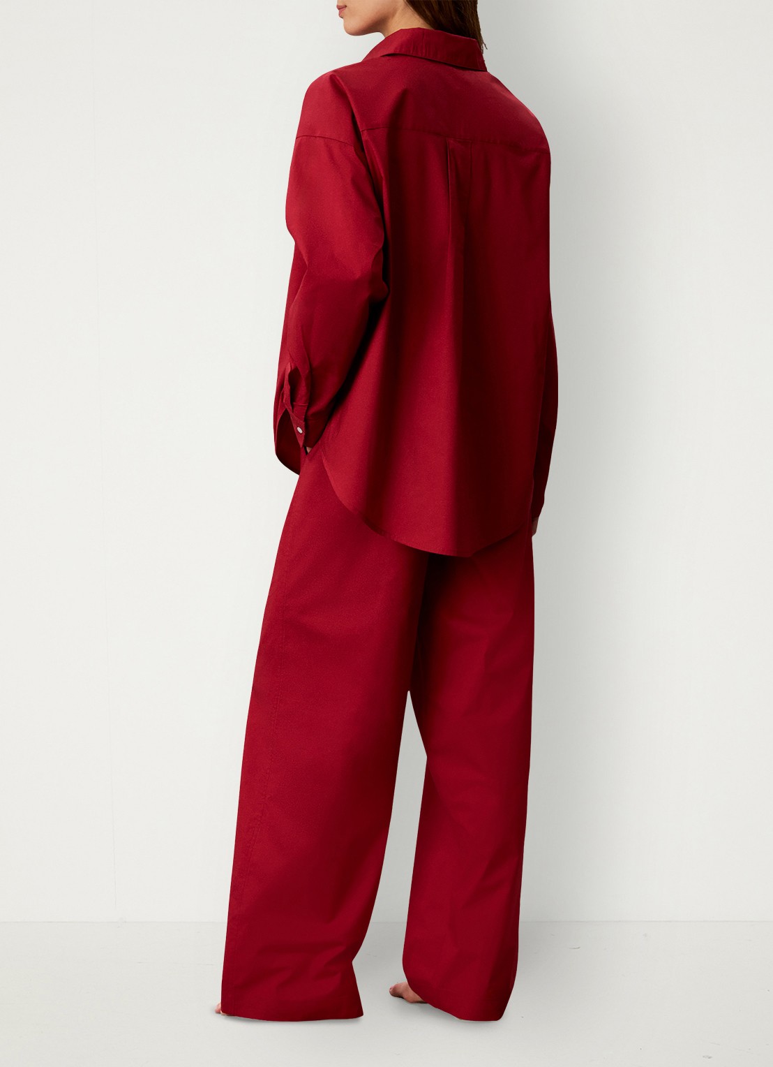 Calvin Klein Pyjamabroek met logoband - achterkant 3 rio red-9hu