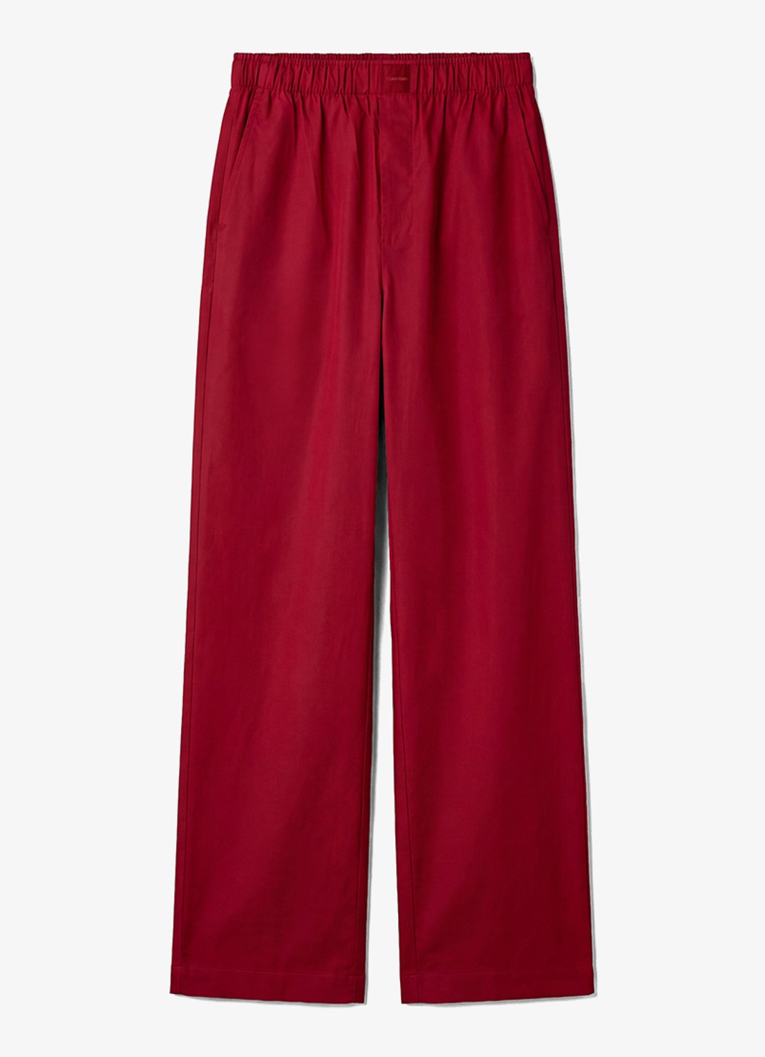 Calvin Klein Pyjamabroek met logoband - voorkant 4 rio red-9hu