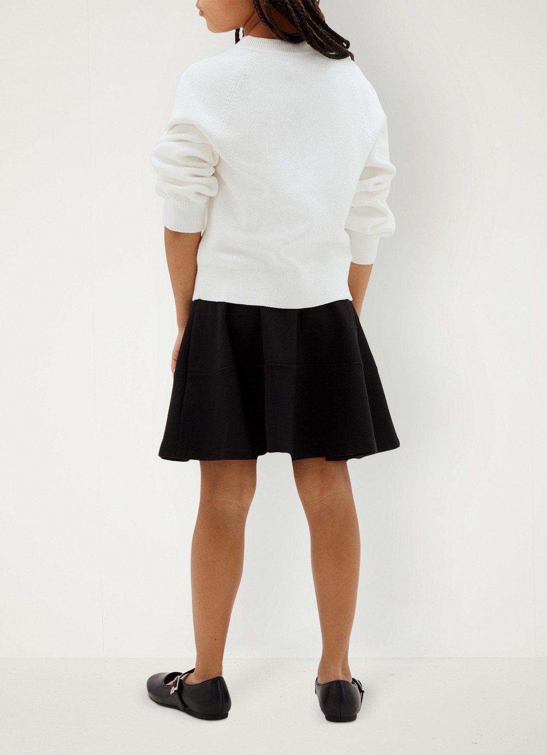 Calvin Klein Rok met logo - achterkant 4 pvh black-beh /  zwart