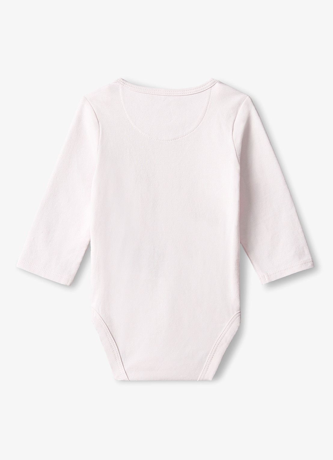 Calvin Klein Romper met logoprint - achterkant 2 lichtroze