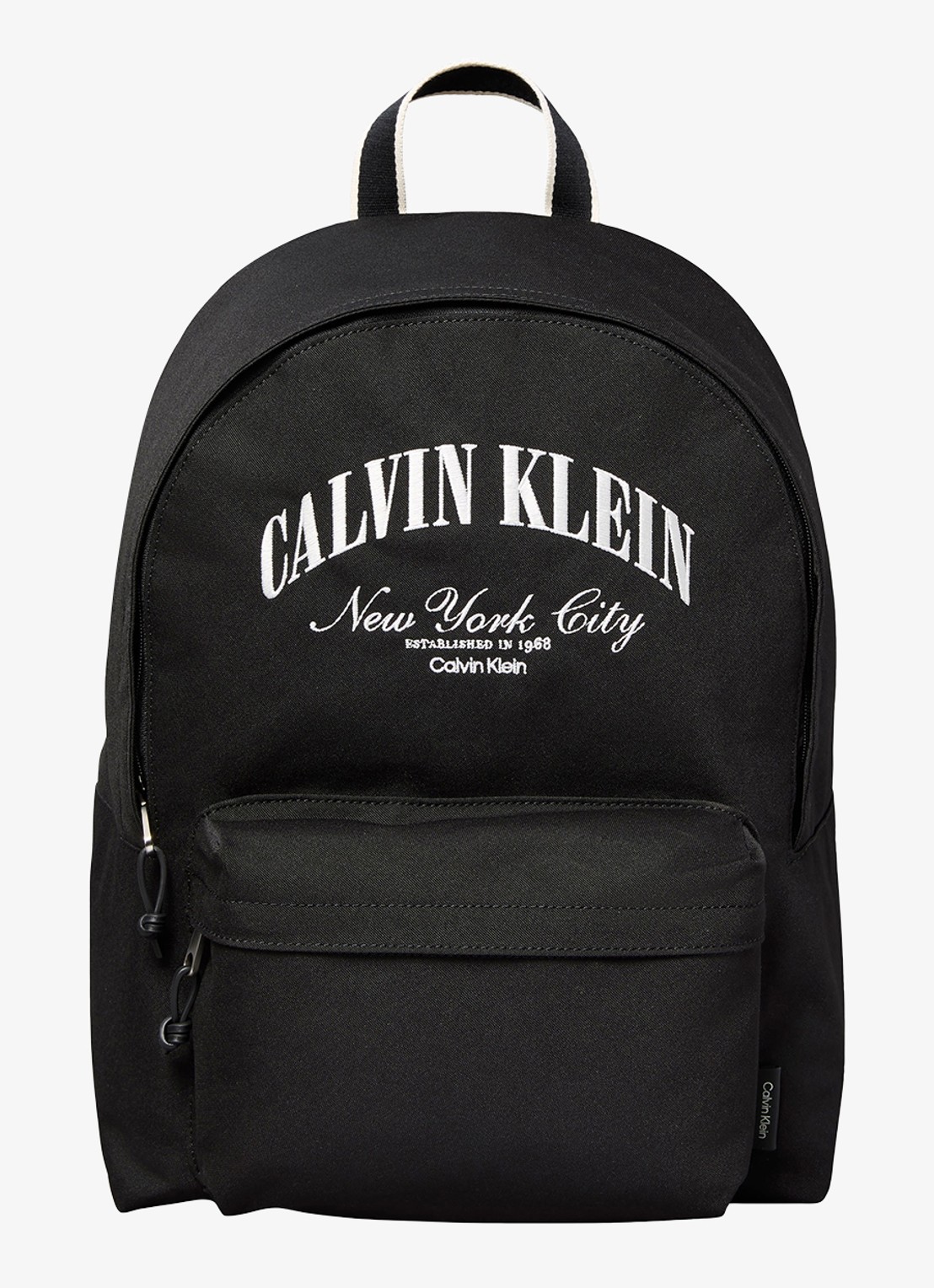 Calvin Klein Rugzak met logo - voorkant 3 zwart