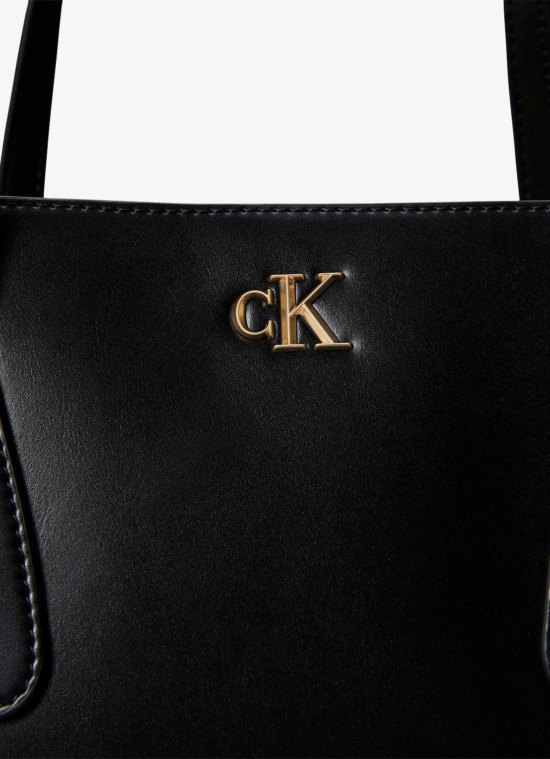 Calvin Klein Schoudertas met logo - detail 4 zwart