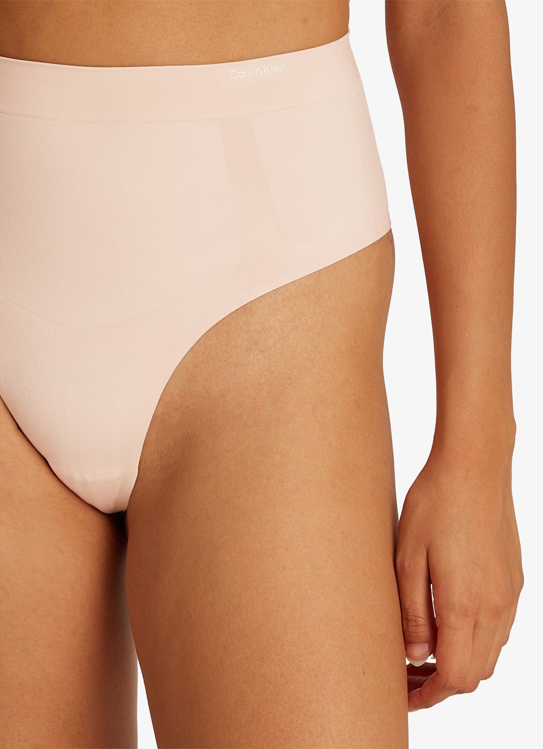 Calvin Klein Secure Sculpt high waisted corrigerende slip - detail 5 beige