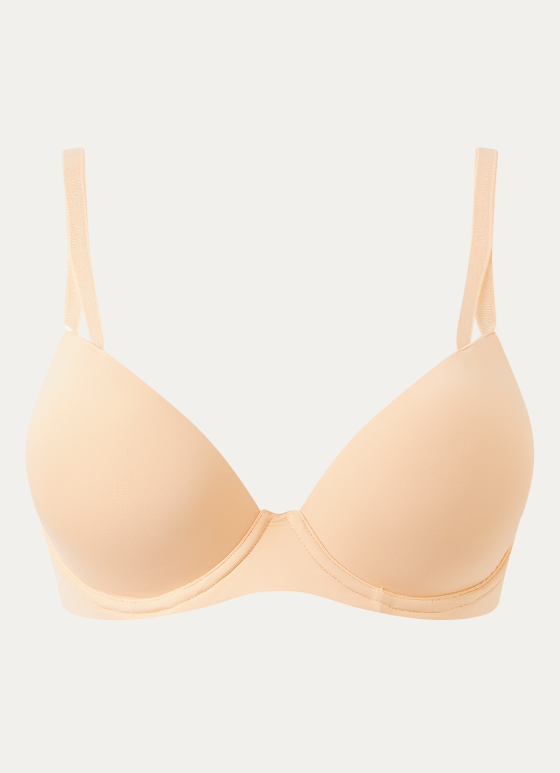 Calvin Klein Seductive Comfort push-up bh - voorkant peach bliss-4rw / roze