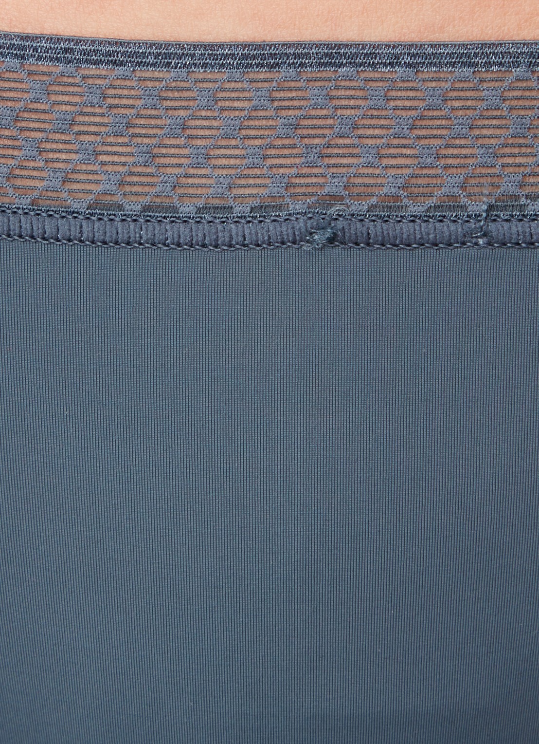 Calvin Klein Seductive Comfort string met kant - detail 3 petrolgroen