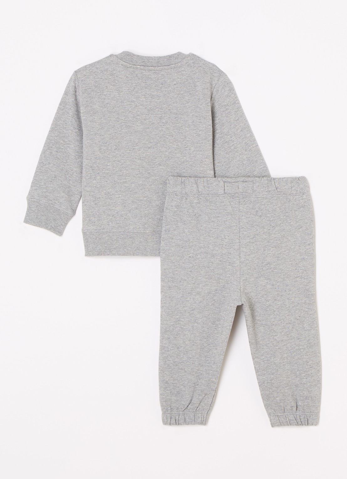 Calvin Klein Set van sweater en joggingbroek 2-delig - voorkant 2 grijs
