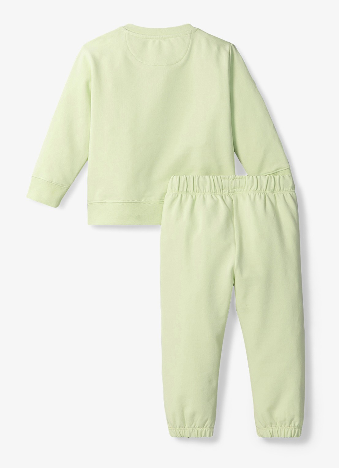 Calvin Klein Set van sweater en joggingbroek 2-delig - voorkant 2 lindegroen