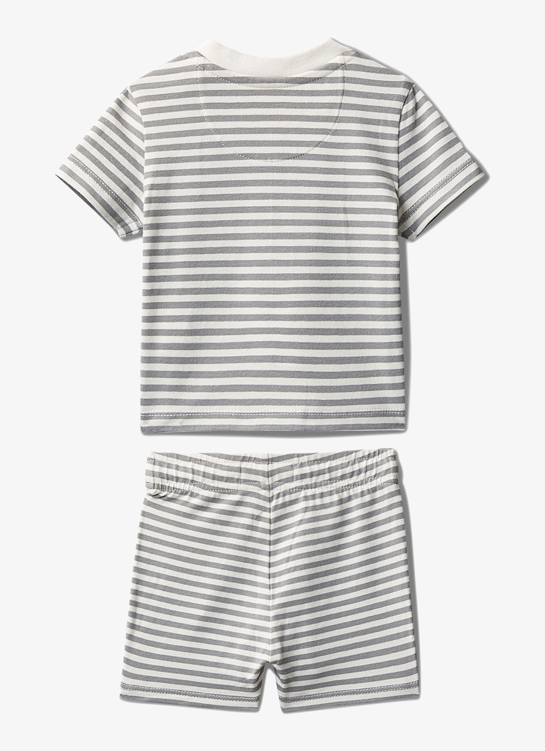 Calvin Klein Set van T-shirt en broek 2-delig - achterkant 2 grijs