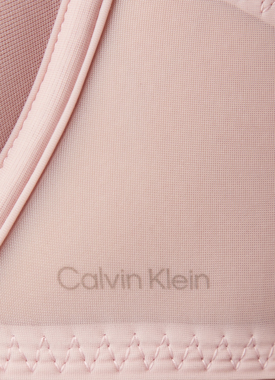 Calvin Klein Sheer Marquisette beugel bh - detail 3 lichtroze