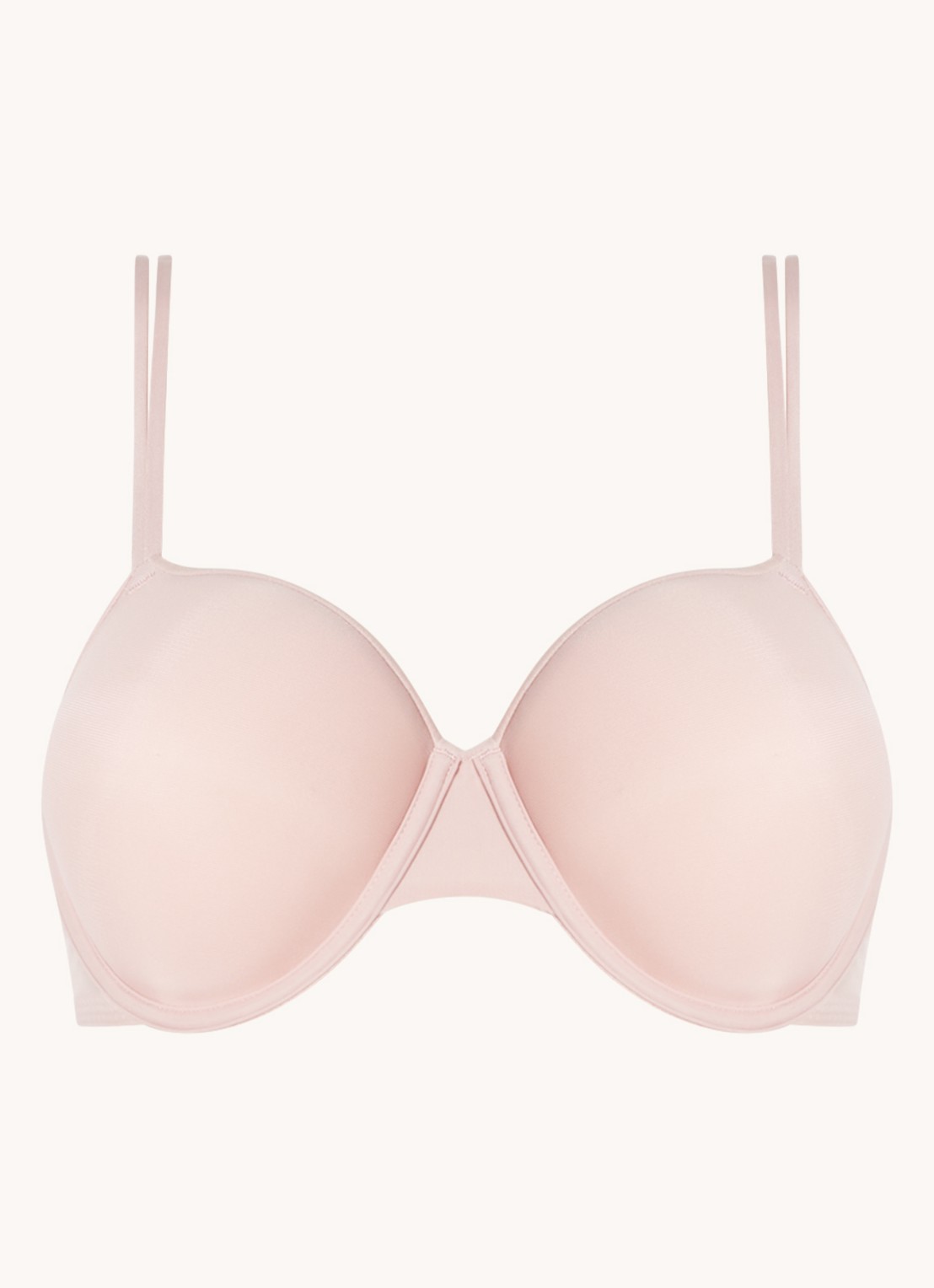 Calvin Klein Sheer Marquisette beugel bh - voorkant 4 lichtroze