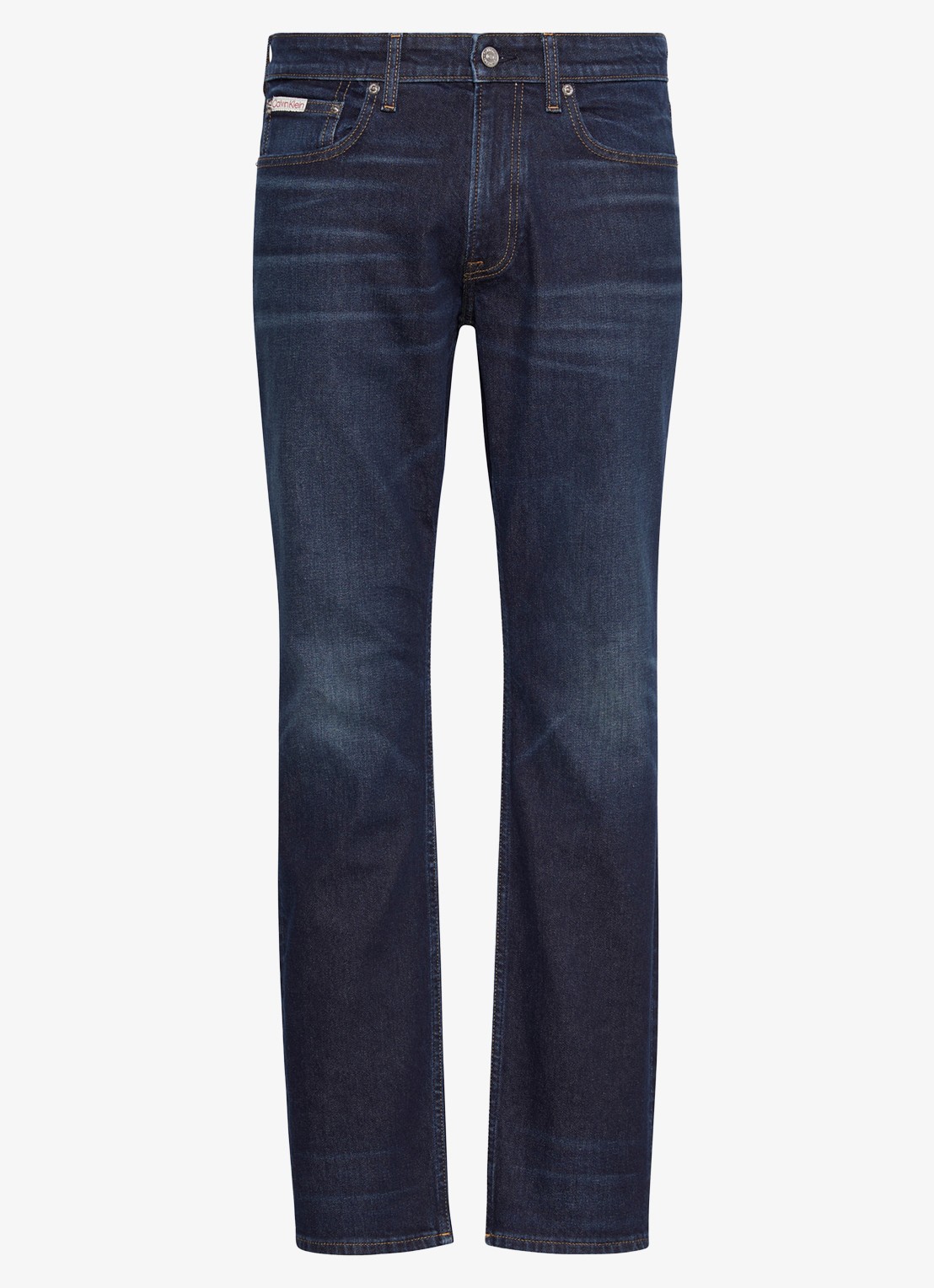 Calvin Klein Slim fit jeans met steekzakken - voorkant 5 denim
