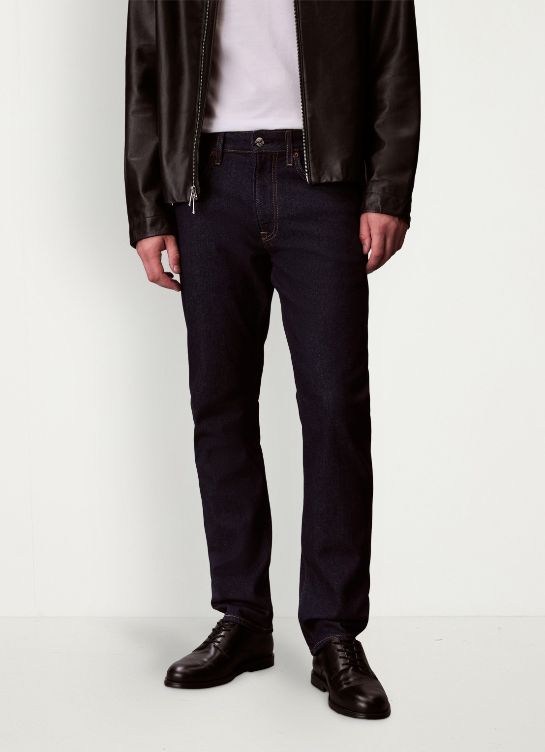 Calvin Klein Slim fit jeans met steekzakken - detail 2 denim