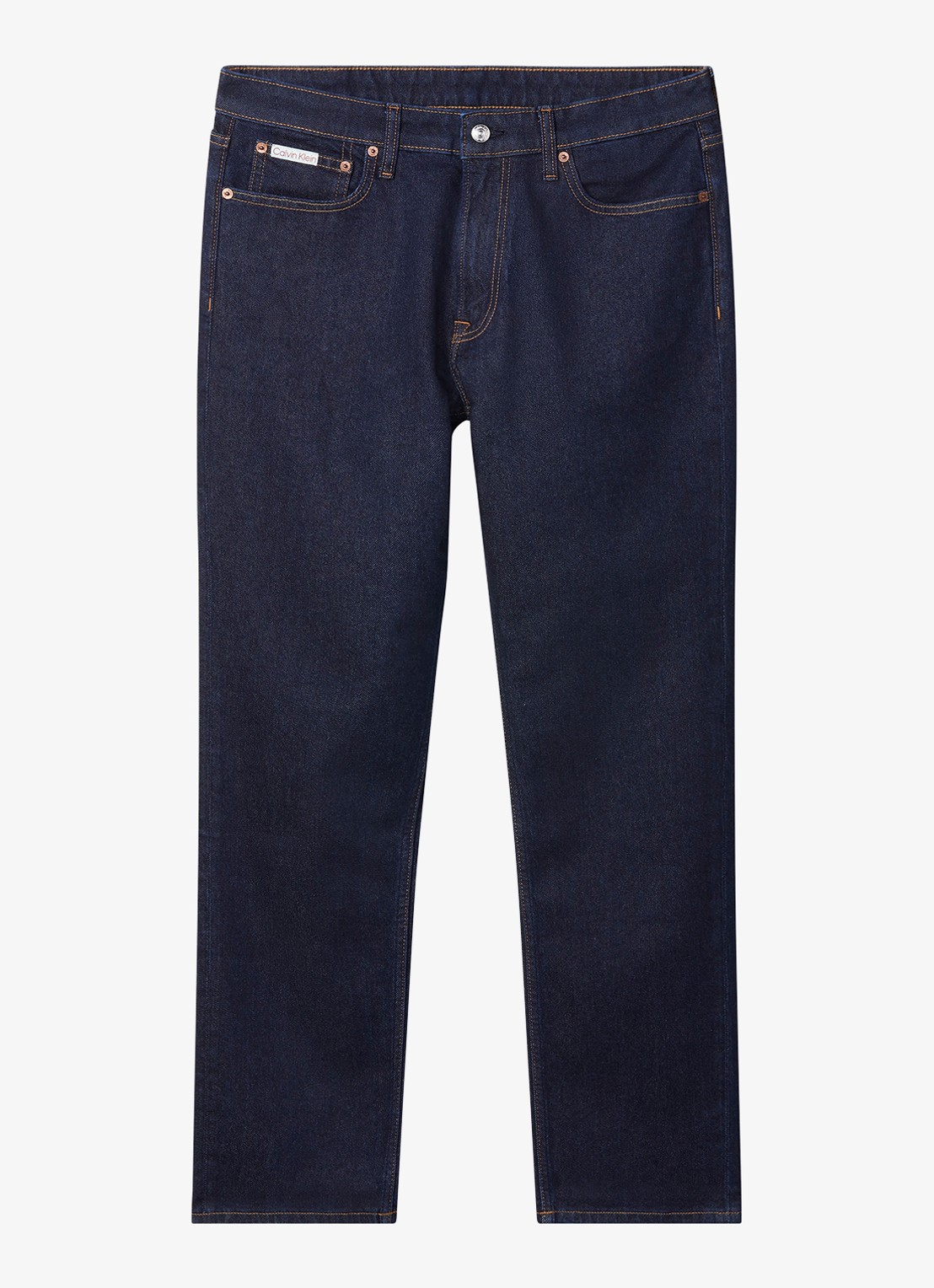 Calvin Klein Slim fit jeans met steekzakken - voorkant 5 denim