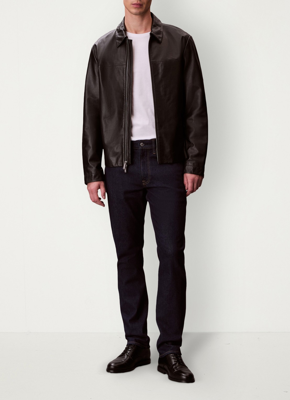 Calvin Klein Slim fit jeans met steekzakken - voorkant 6 denim