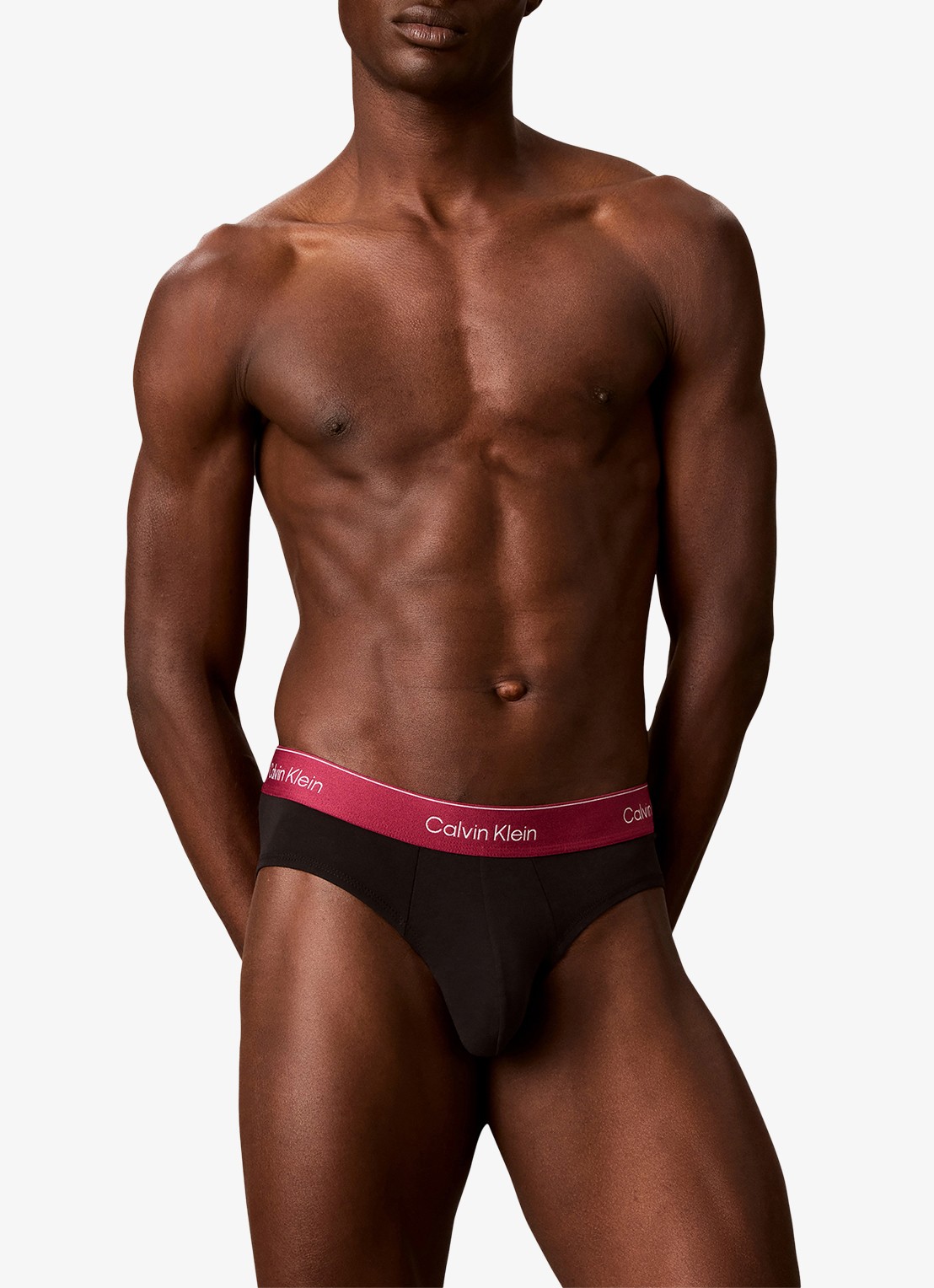 Calvin Klein Slip met logoband in 3-pack - detail 3 blauw