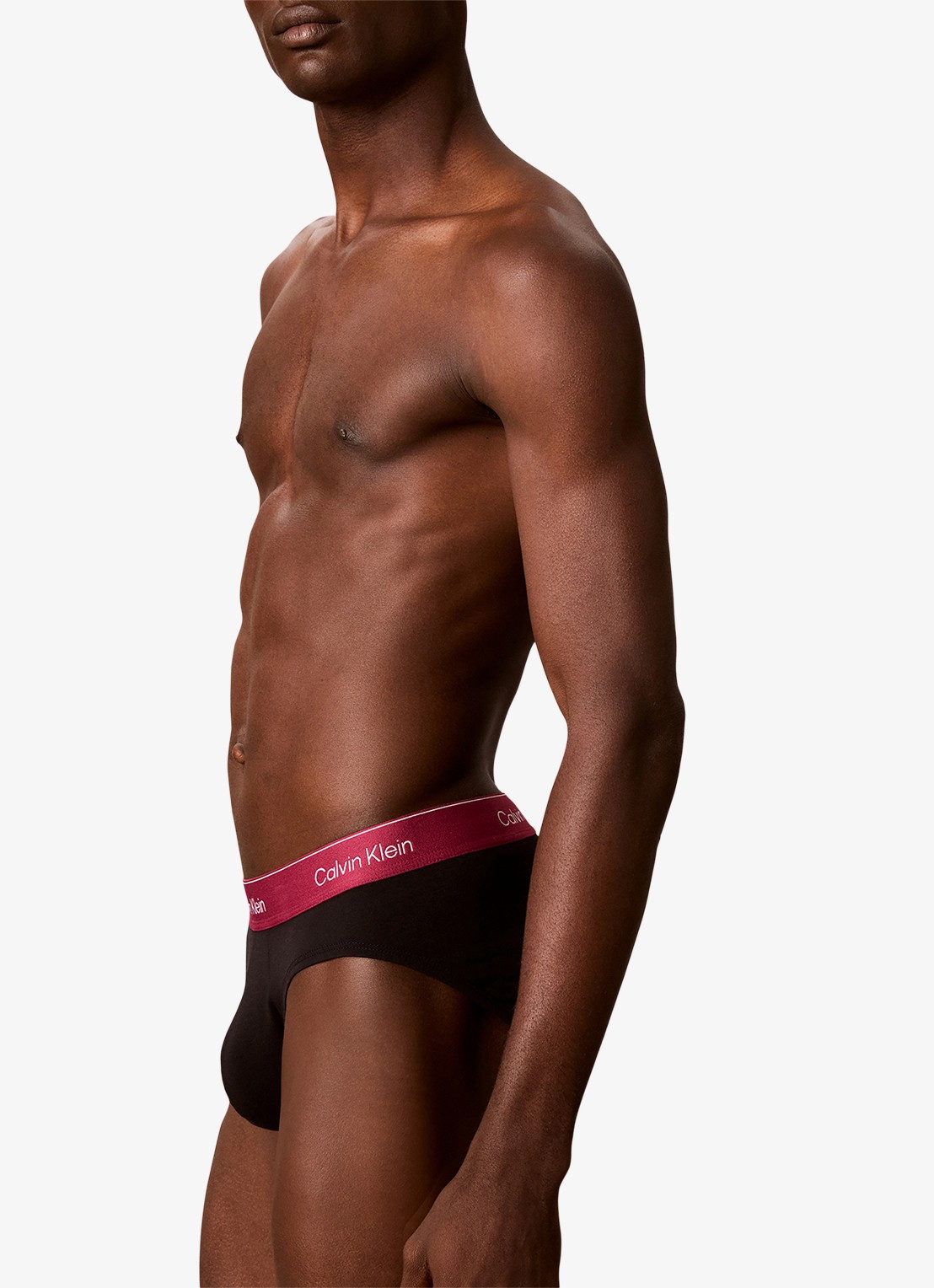 Calvin Klein Slip met logoband in 3-pack - detail 4 blauw