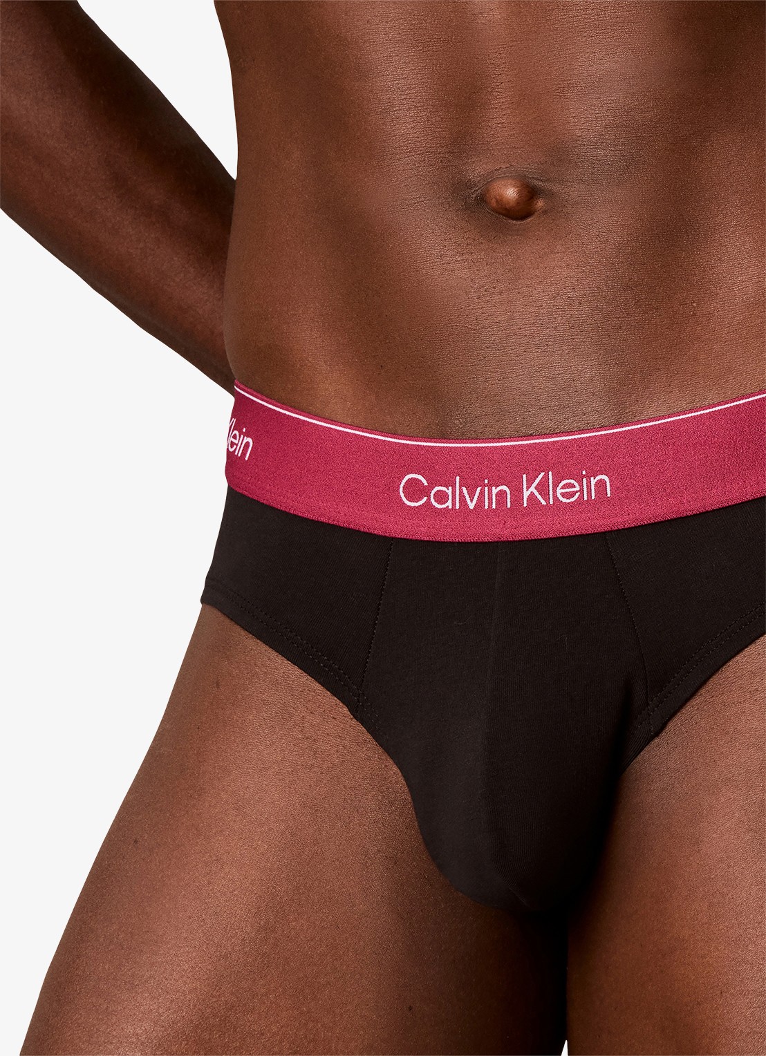 Calvin Klein Slip met logoband in 3-pack - detail 5 blauw