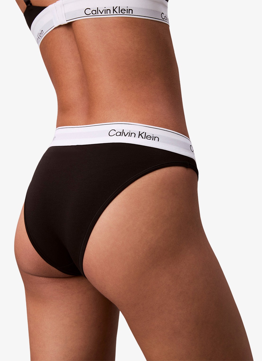 Calvin Klein Slip met logoband - detail 3 zwart