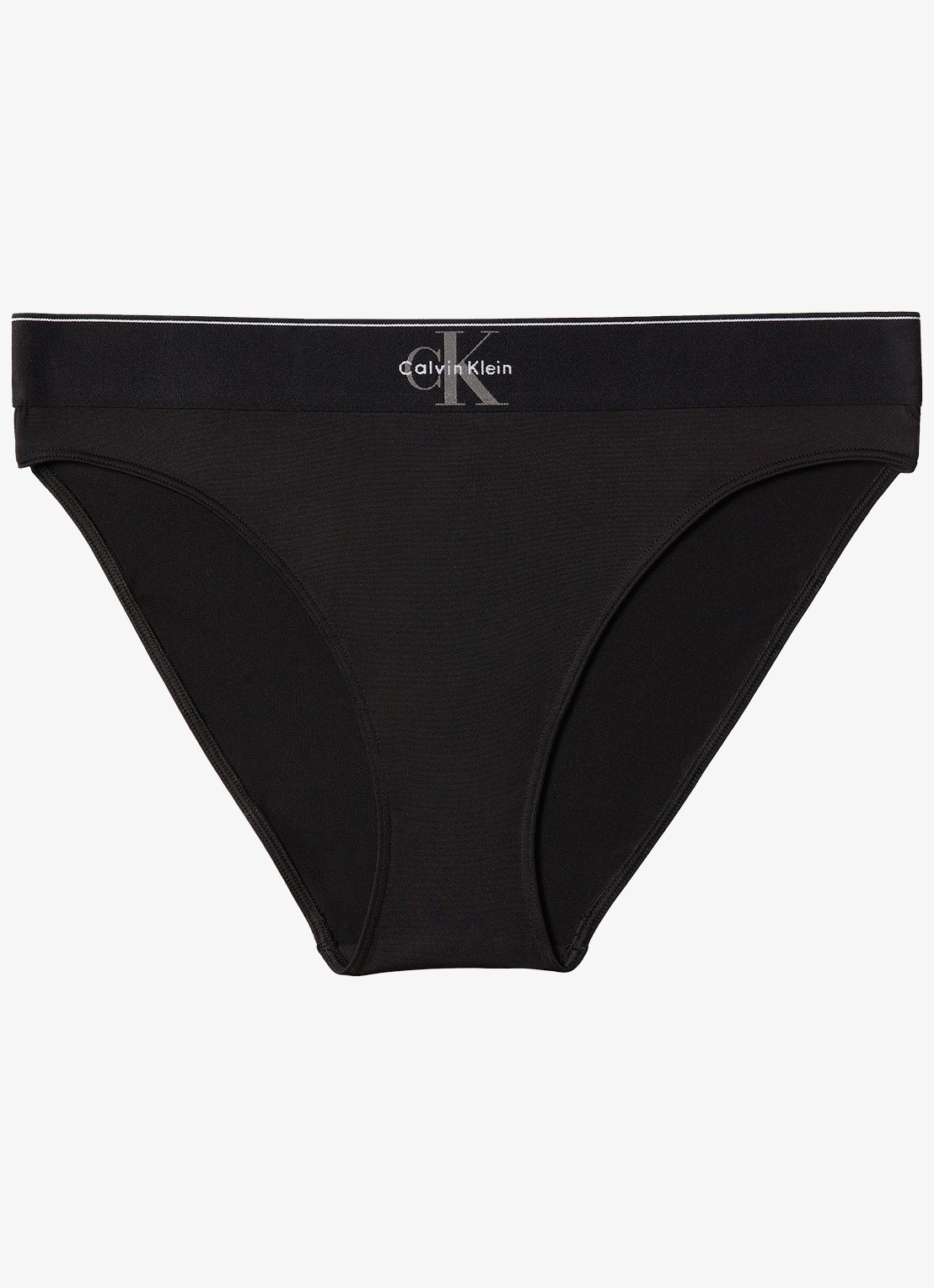 Calvin Klein Slip met logoprint - voorkant 2 zwart
