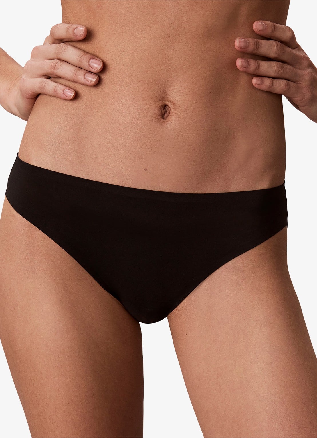 Calvin Klein Slip van kant - detail 2 zwart