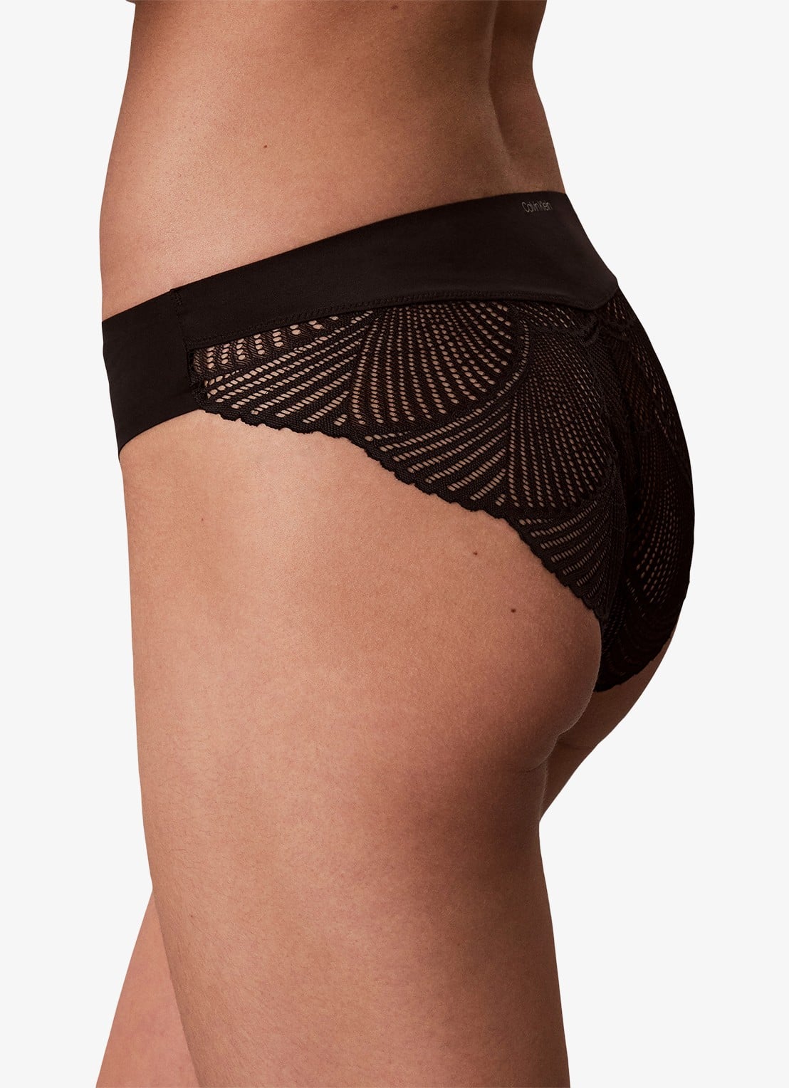 Calvin Klein Slip van kant - detail 3 zwart