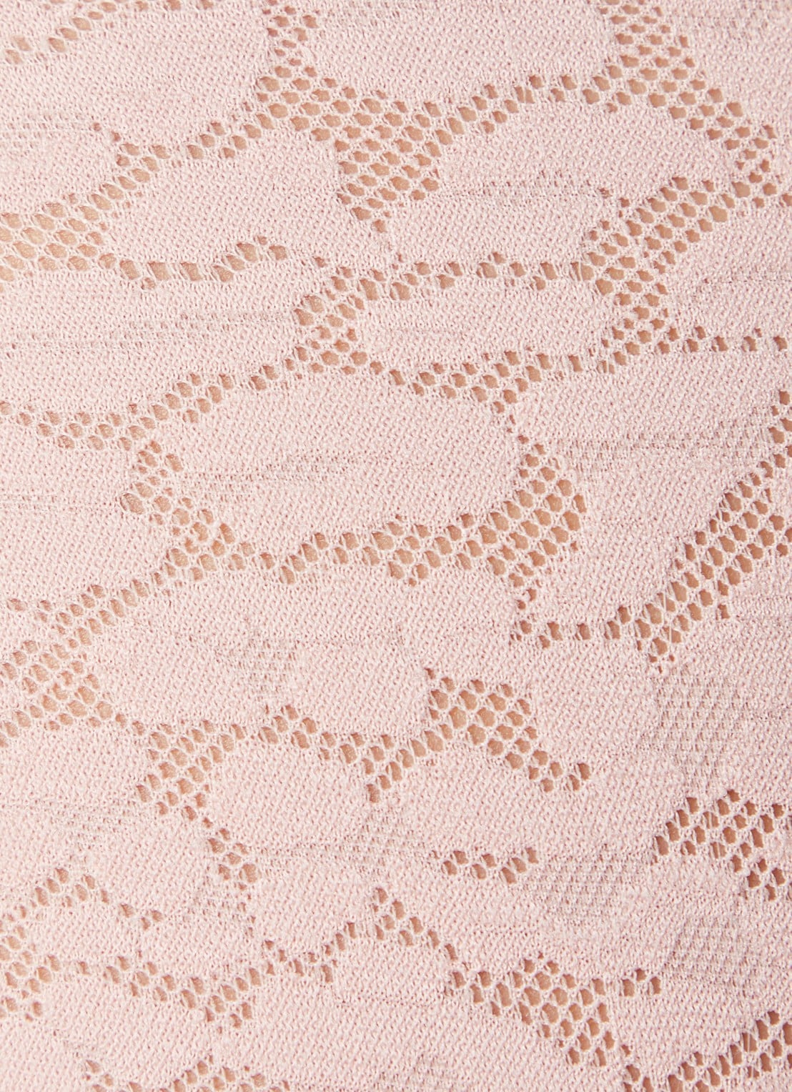 Calvin Klein Slip van mesh met panterprint - detail 3 oudroze
