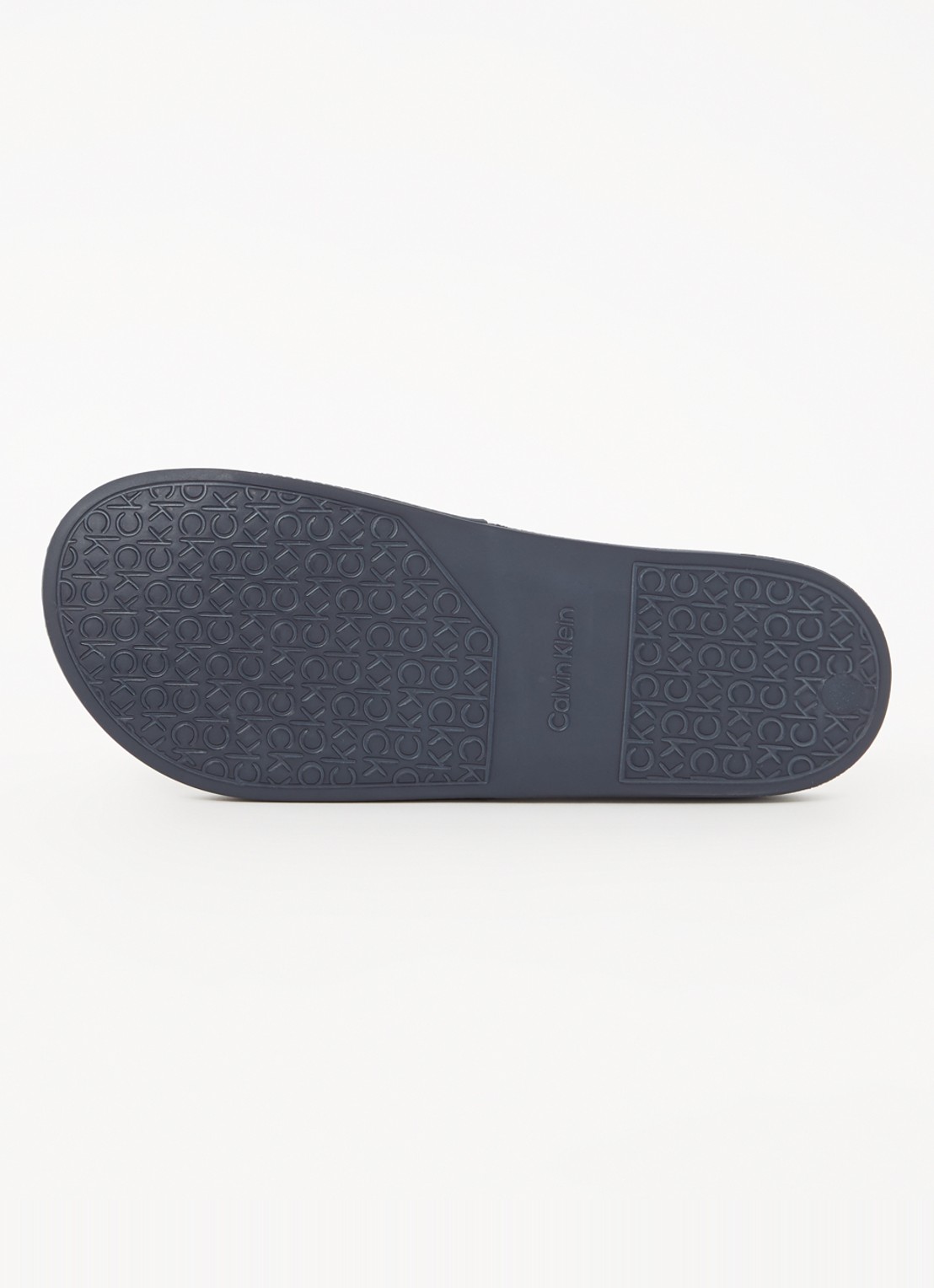 Calvin Klein Slipper met logo - detail 2 petrol