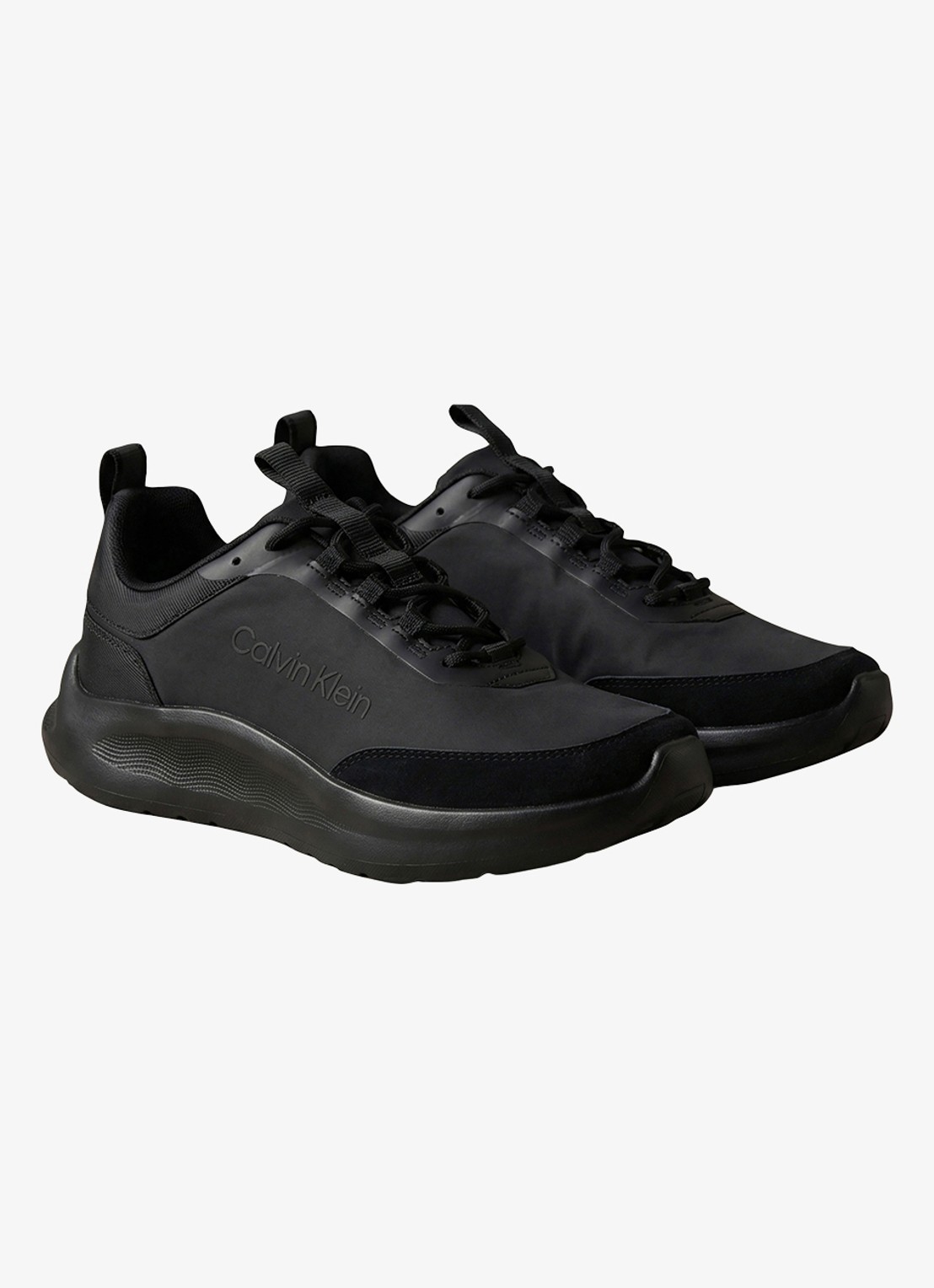 Calvin Klein Sneaker met logo - detail 2 zwart