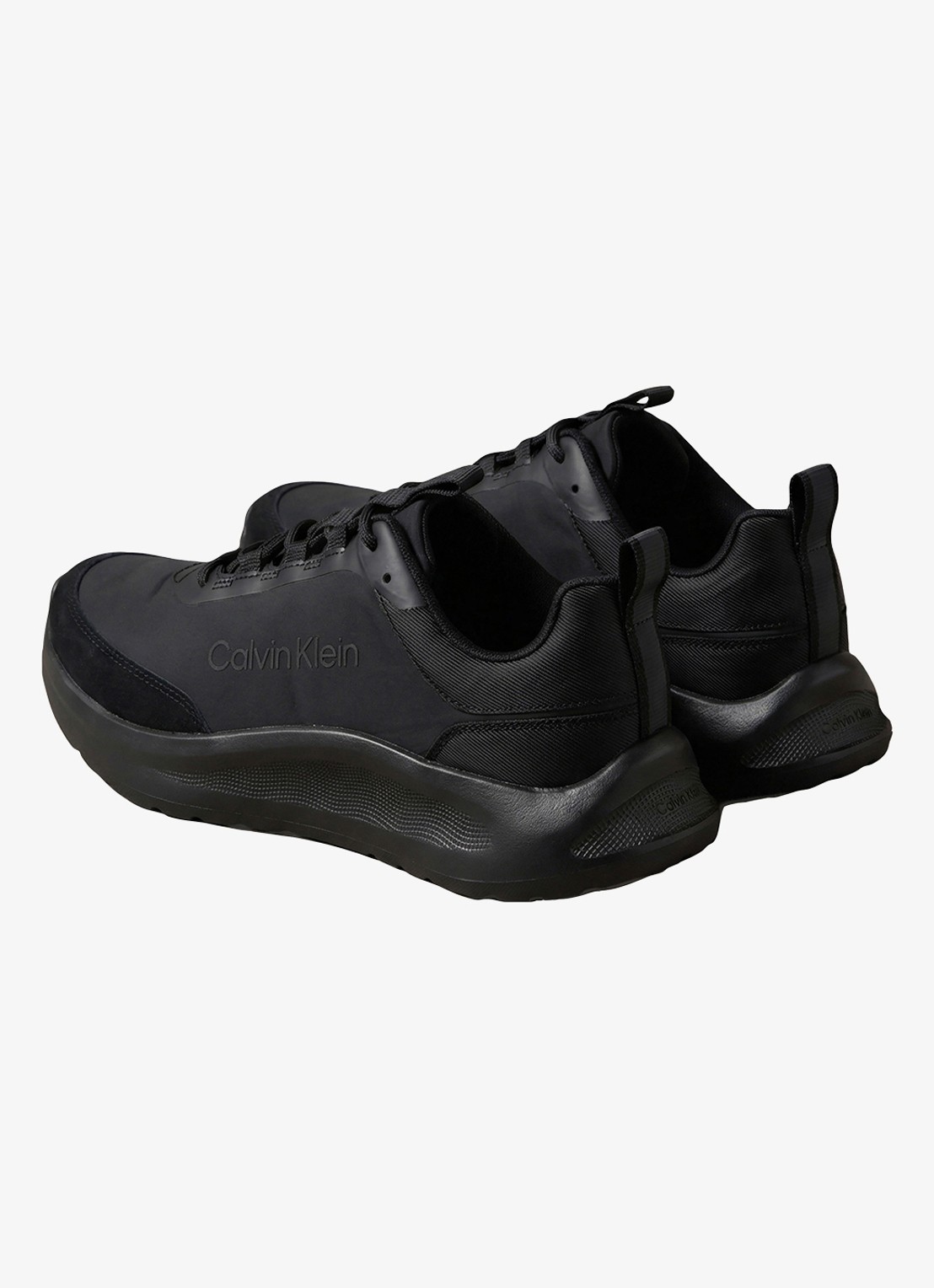 Calvin Klein Sneaker met logo - detail 3 zwart