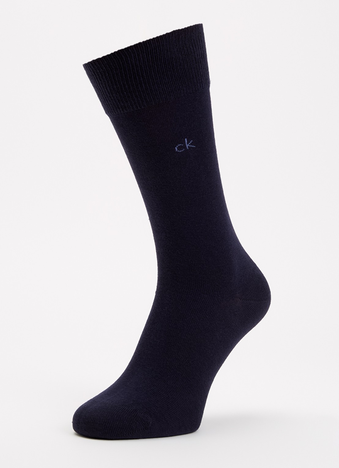 Calvin Klein Sokken met logo in 3-pack - detail 3 donkerblauw
