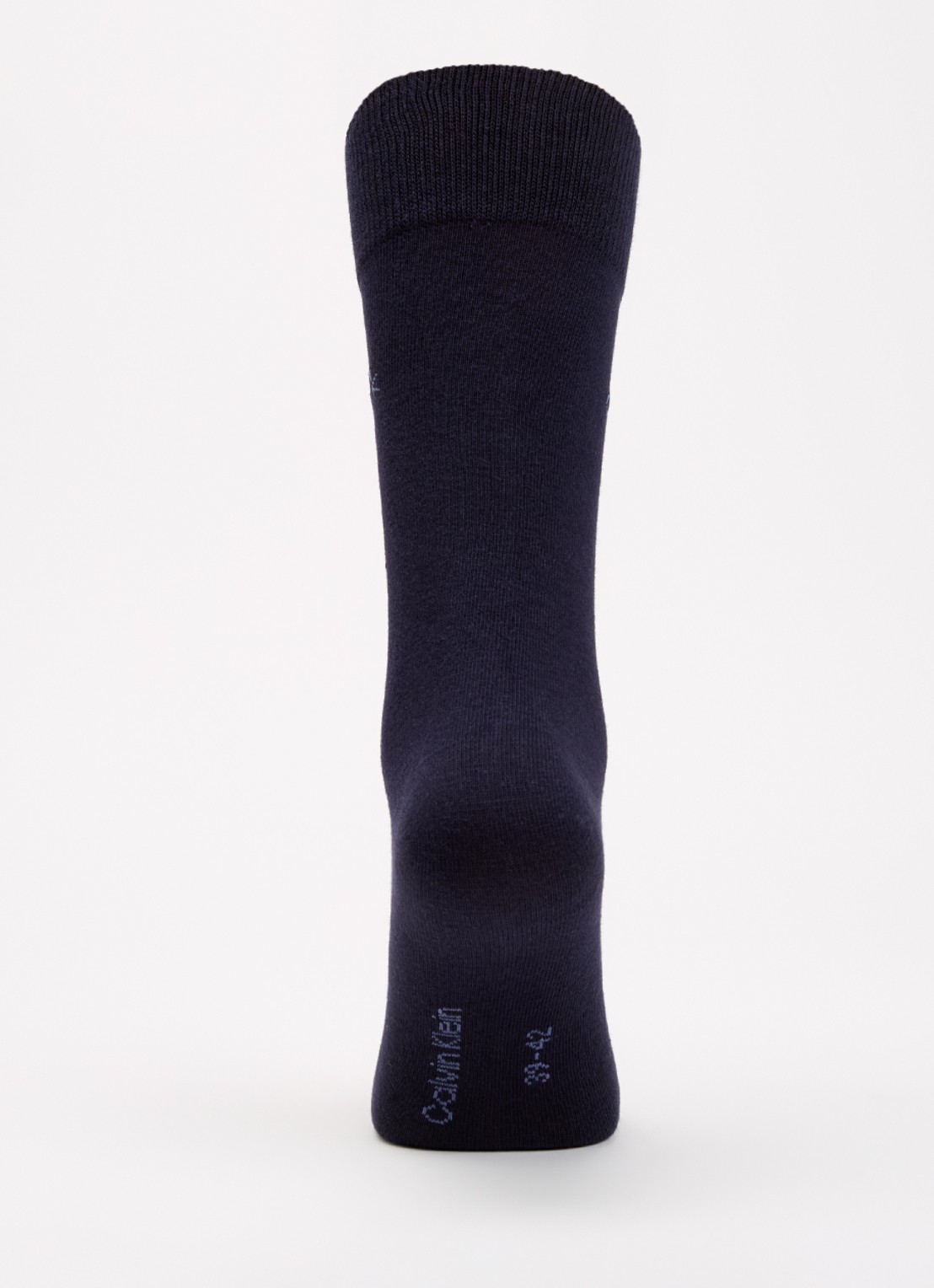 Calvin Klein Sokken met logo in 3-pack - voorkant 2 donkerblauw
