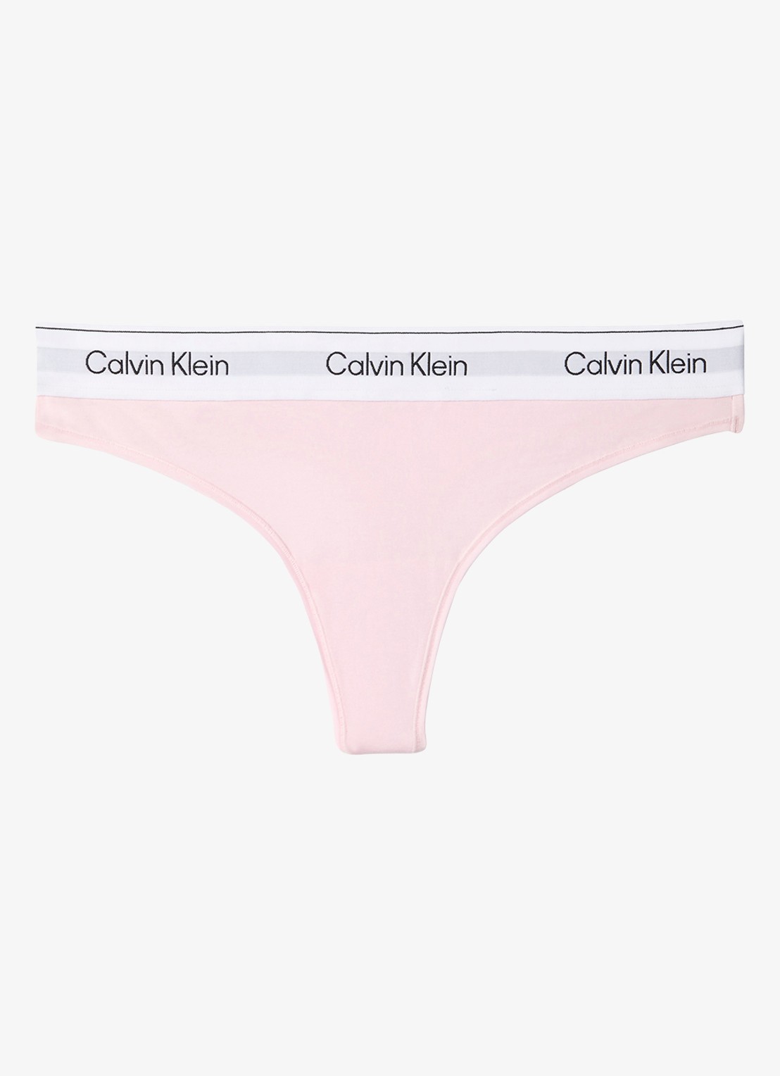 Calvin Klein String met logoband - voorkant 5 cradle pink-8z6 / roze