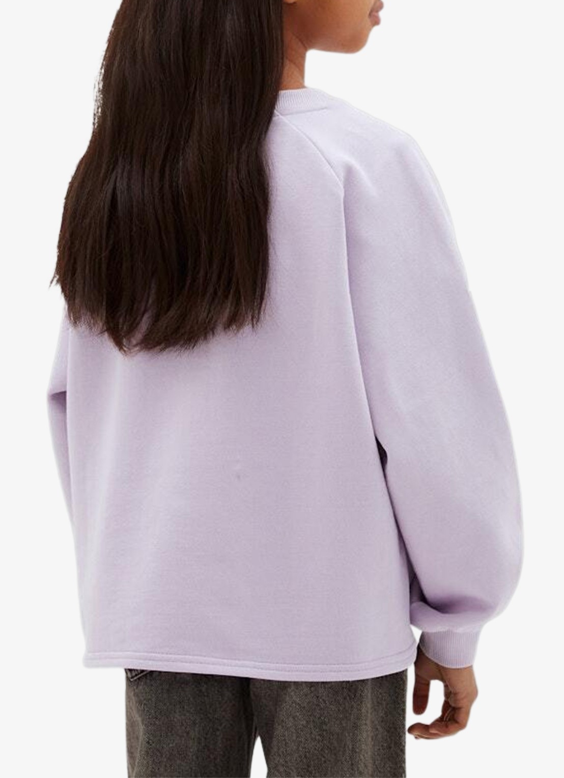 Calvin Klein Sweater met logo - achterkant 5 lila