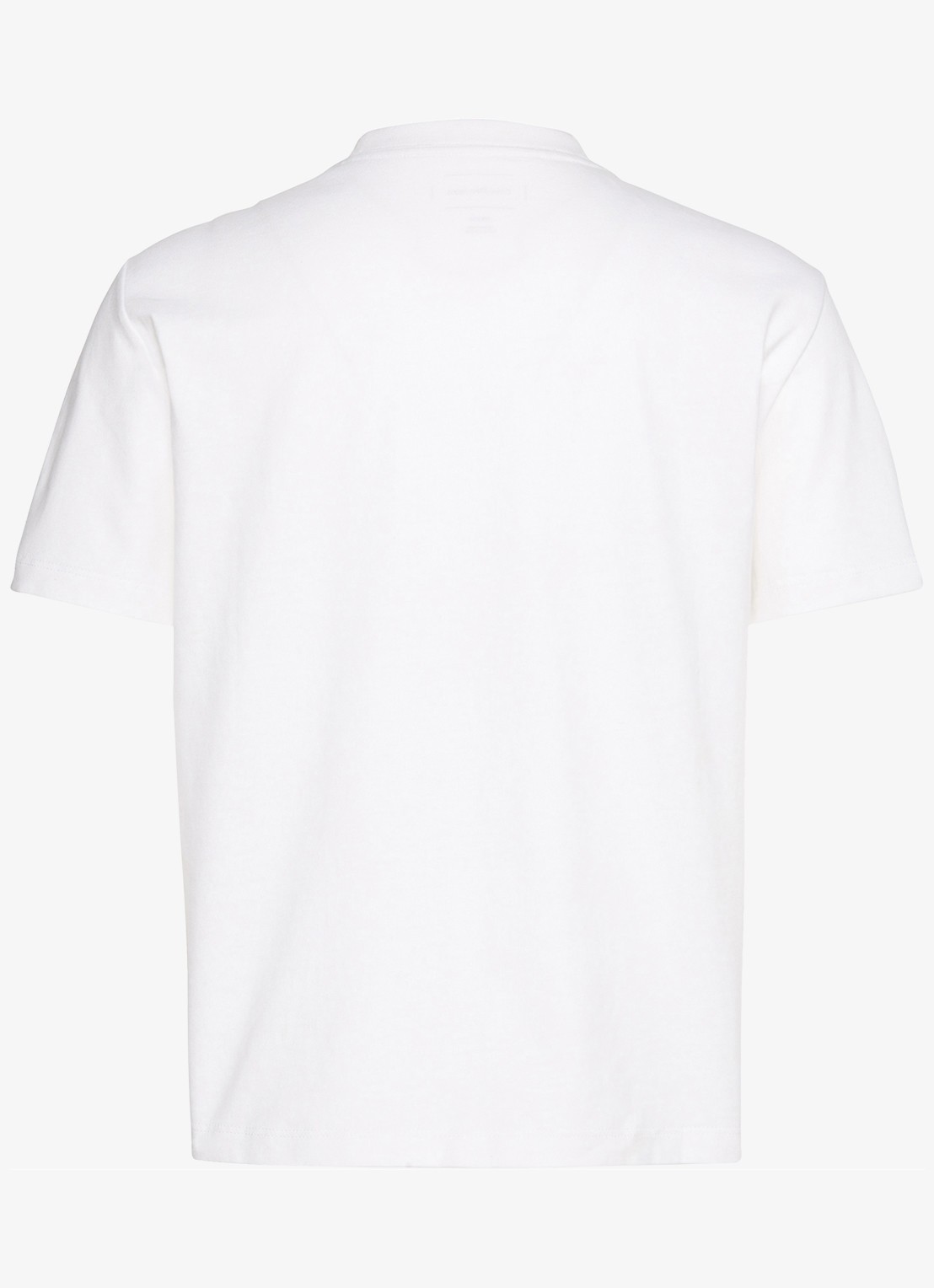 Calvin Klein T-shirt met logoborduring - detail 5 wit