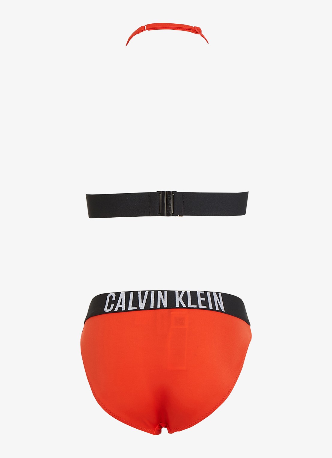 Calvin Klein Triangel bikini set  - achterkant rood