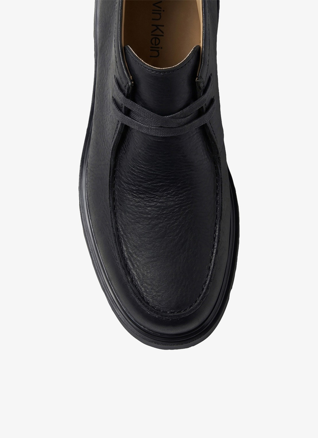 Calvin Klein Veterboot met logo - detail 6 zwart