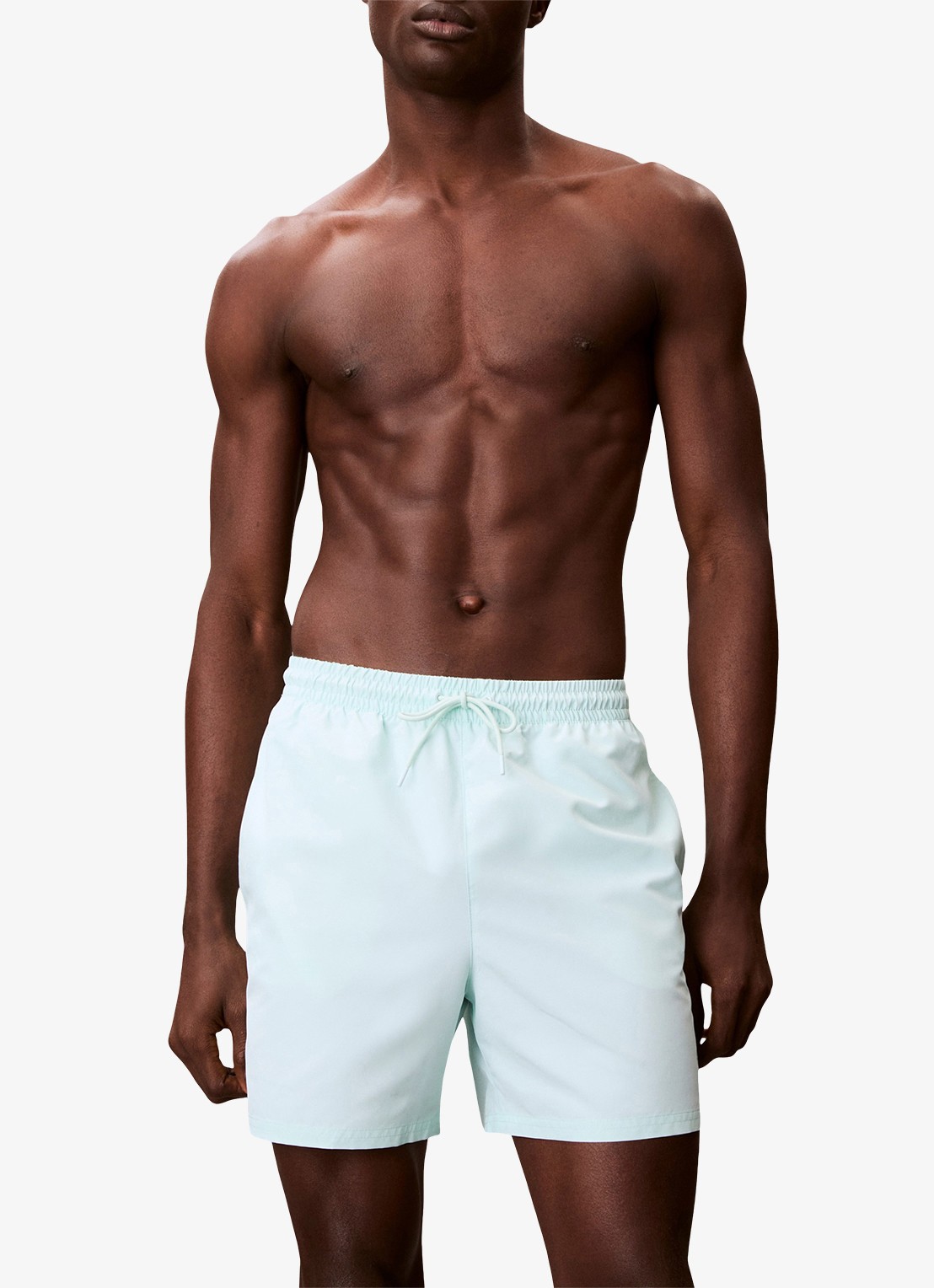 Calvin Klein Zwemshorts met logo en trekkoord - detail 3 mint
