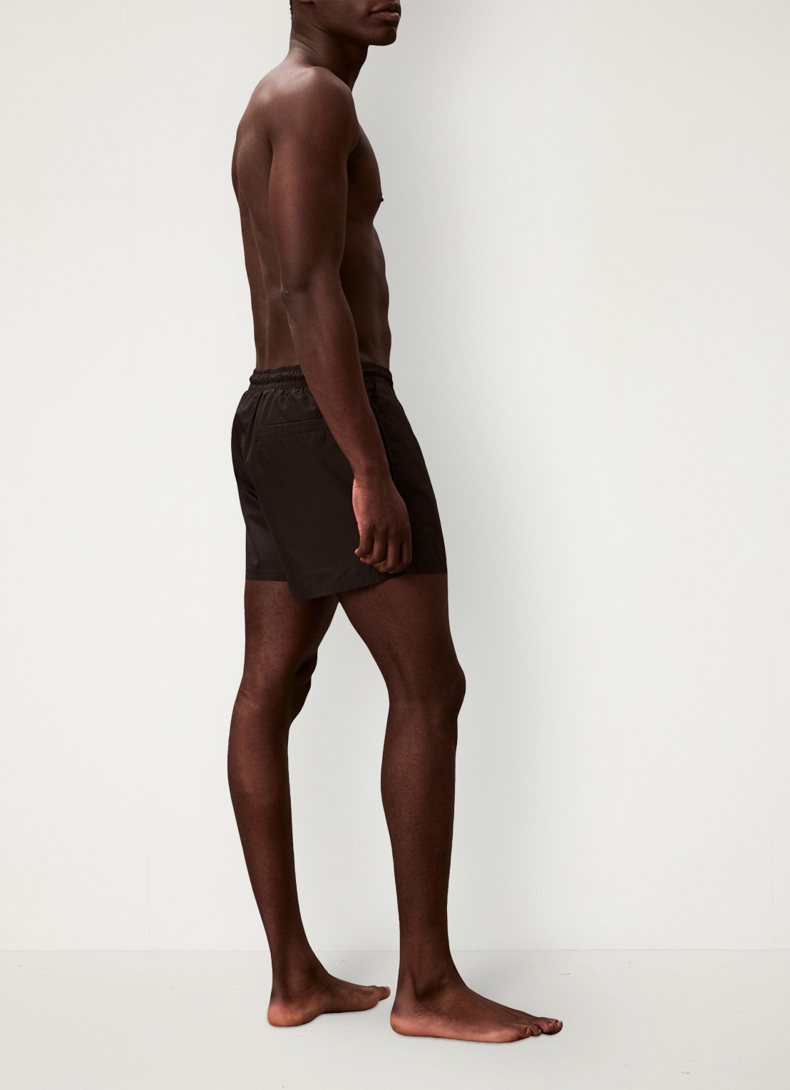 Calvin Klein Zwemshorts met logo en trekkoord - detail 5 zwart