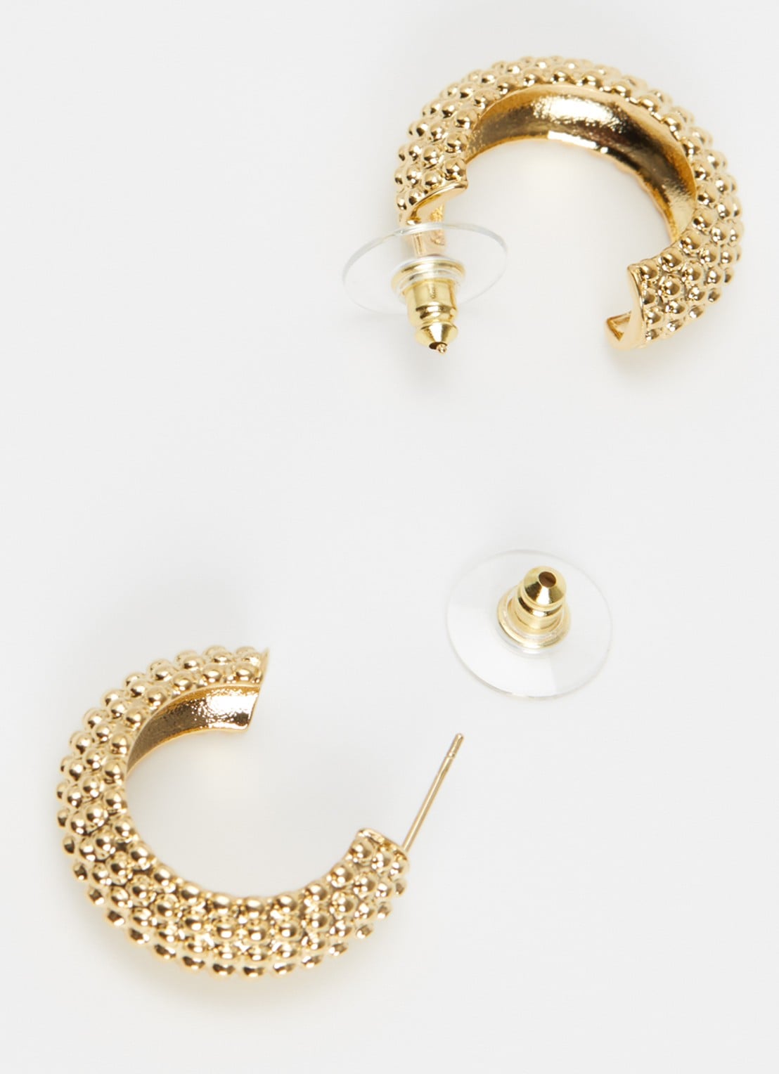 Camps & Camps Medium Dots oorringen verguld - detail goud