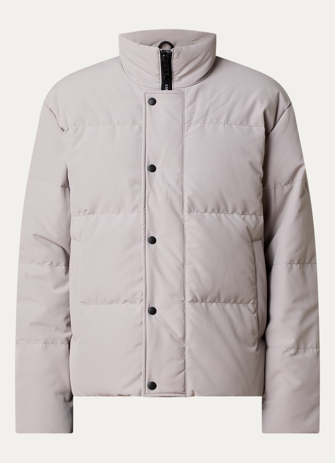 Canada Goose Bayview gewatteerde parka met donsvulling en steekzakken - voorkant 5 beige
