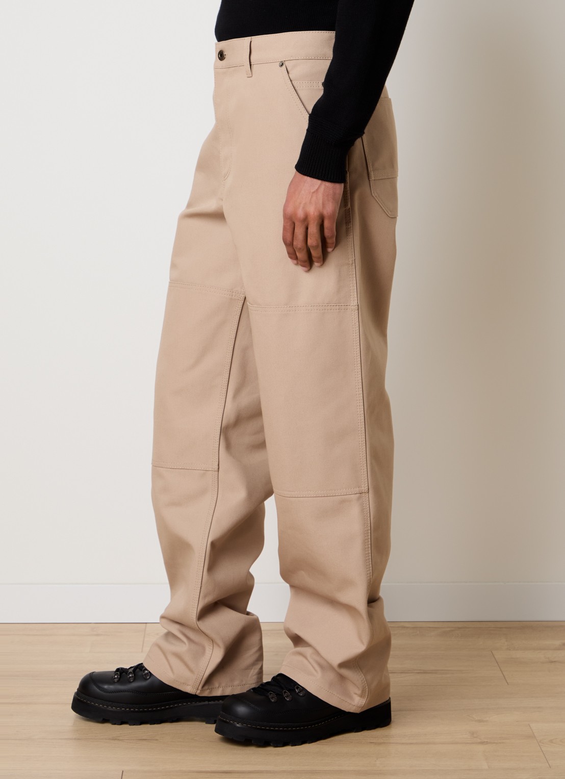 Canada Goose Beaumont wide fit cargobroek met steekzakken - detail 2 camel