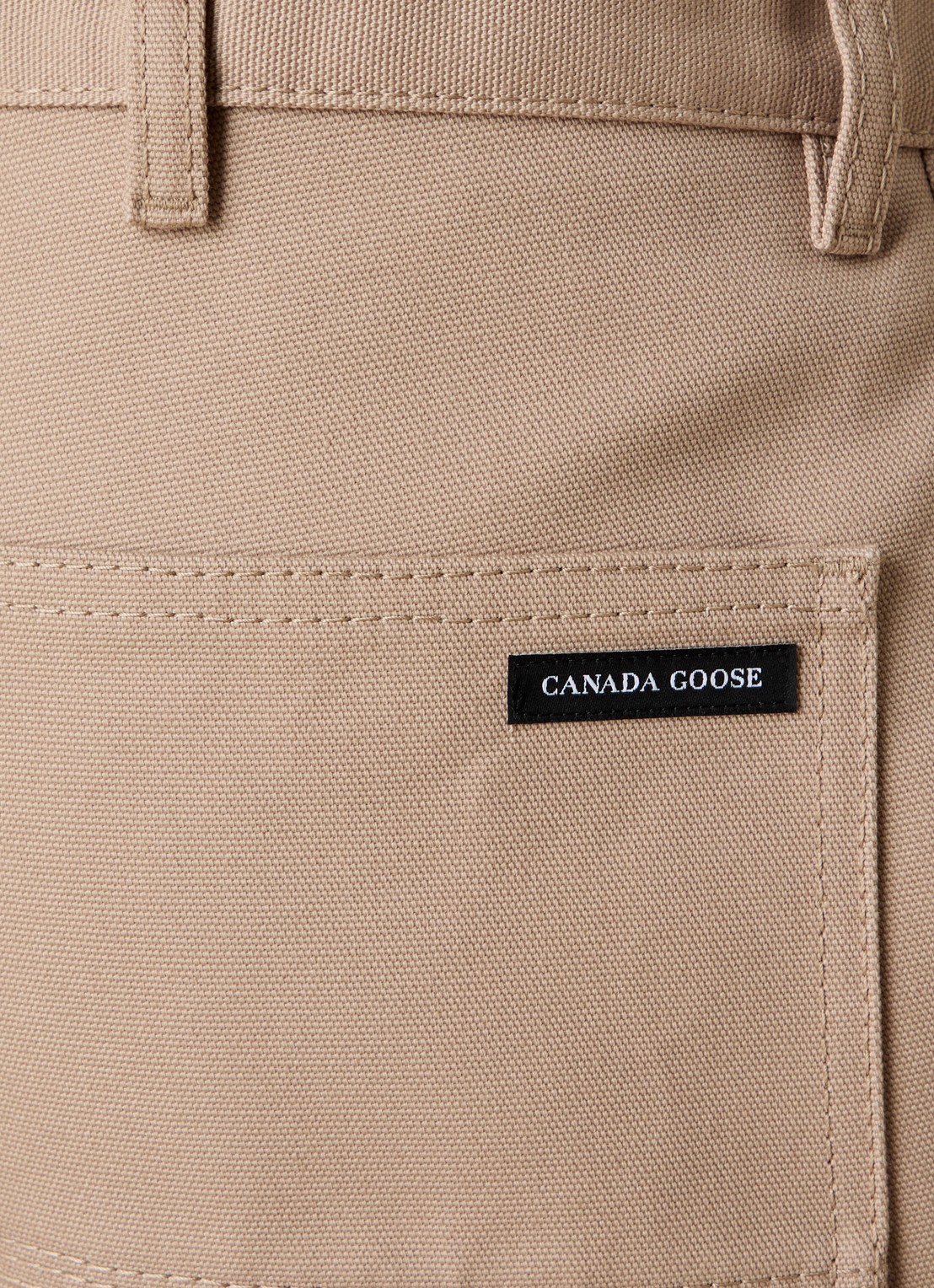 Canada Goose Beaumont wide fit cargobroek met steekzakken - detail 3 camel
