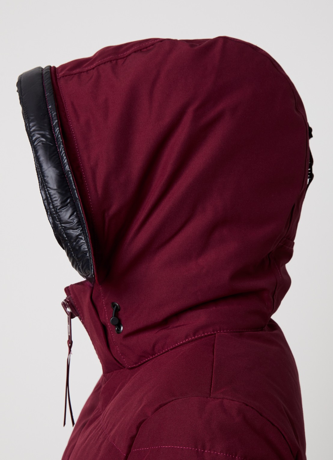 Canada Goose Chelsea gewatteerde jas met donsvulling - detail 5 bordeauxrood