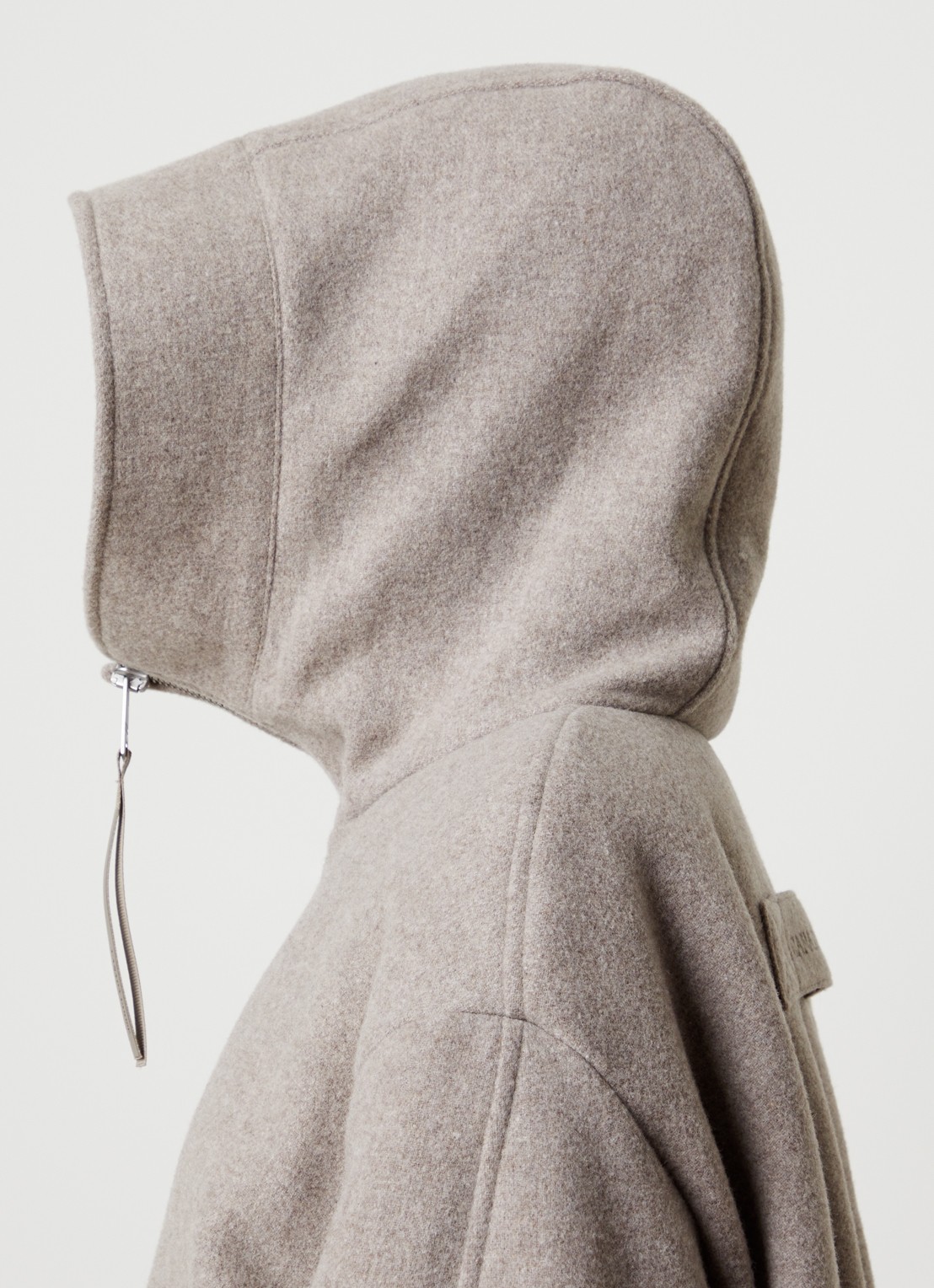 Canada Goose Chilliwack gewatteerd bomberjack in wolblend met steekzakken - detail 3 taupe