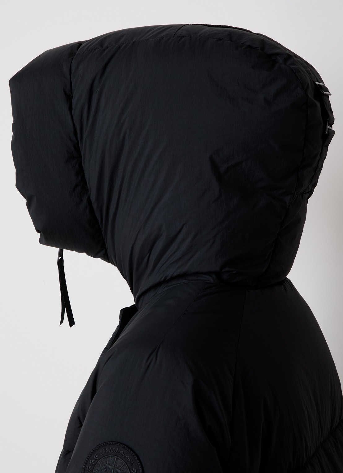 Canada Goose Chilliwack puffer jack met donsvulling en capuchon - detail 5 zwart