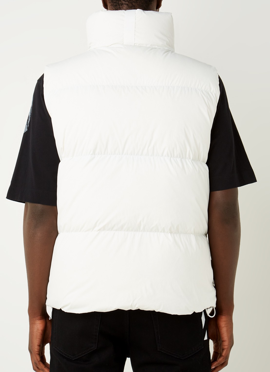 Canada Goose Everett gewatteerde bodywarmer met donsvulling - achterkant wit