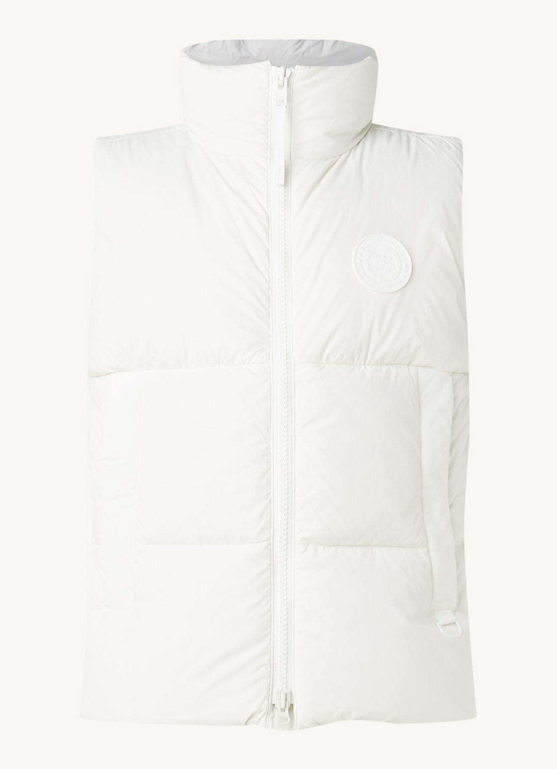 Canada Goose Everett gewatteerde bodywarmer met donsvulling - voorkant 2 wit