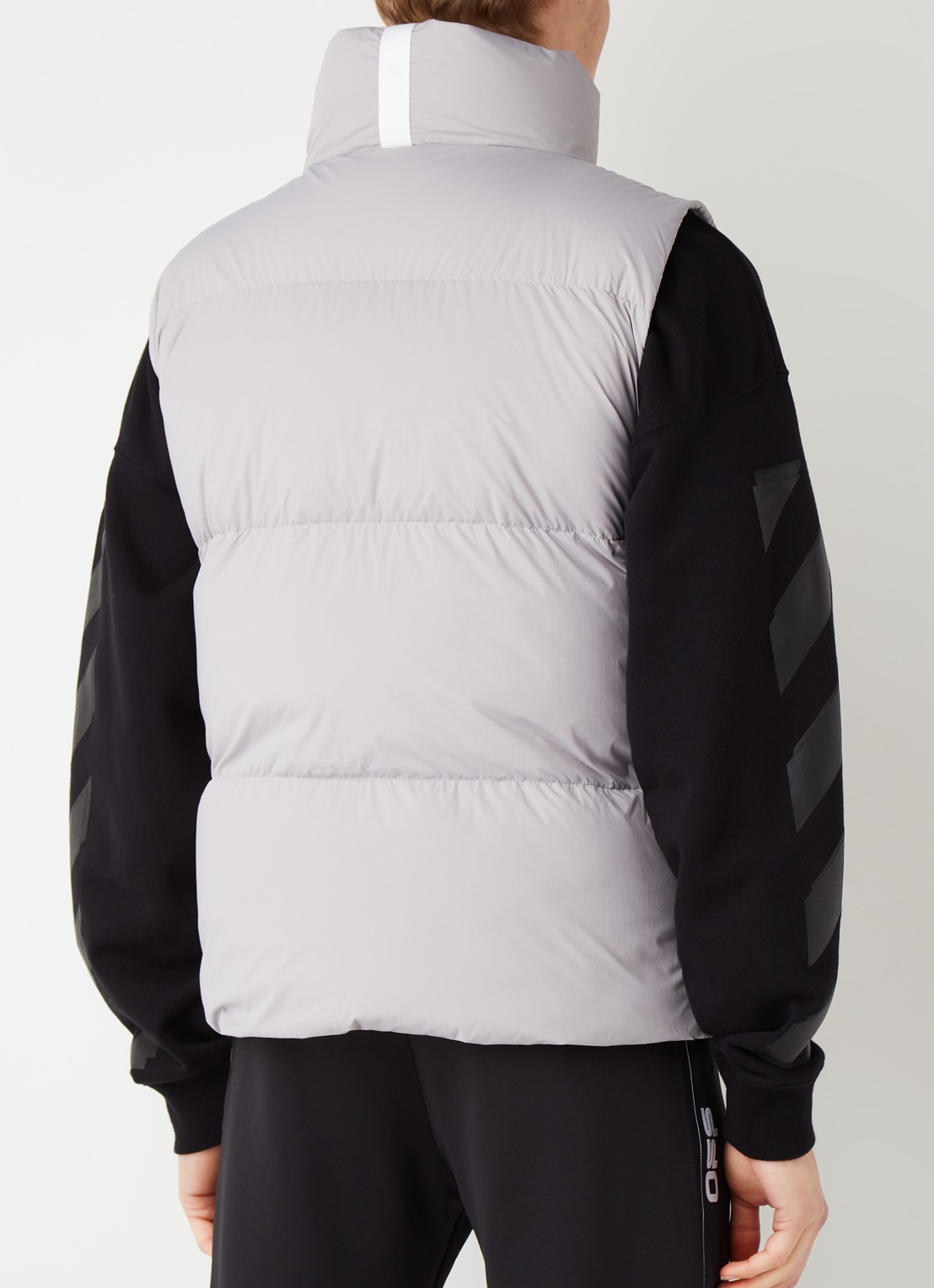 Canada Goose Everett gewatteerde bodywarmer met donsvulling - achterkant taupe