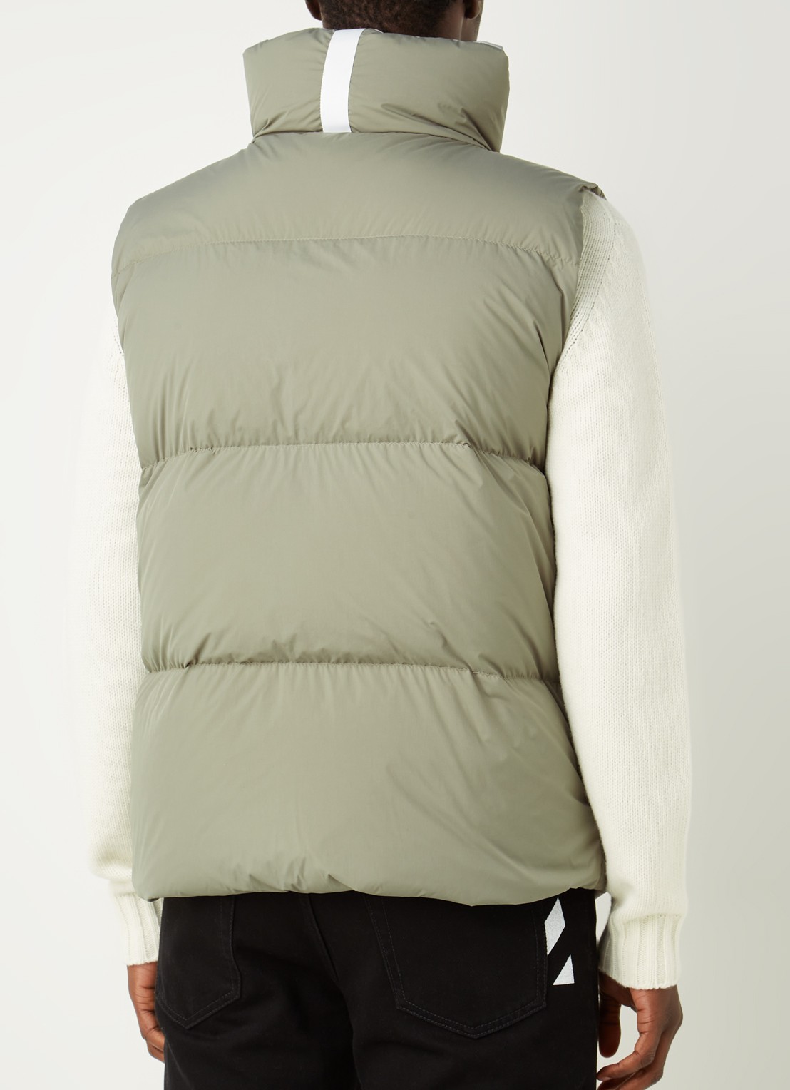 Canada Goose Everett gewatteerde bodywarmer met donsvulling - achterkant 3 bronsgroen